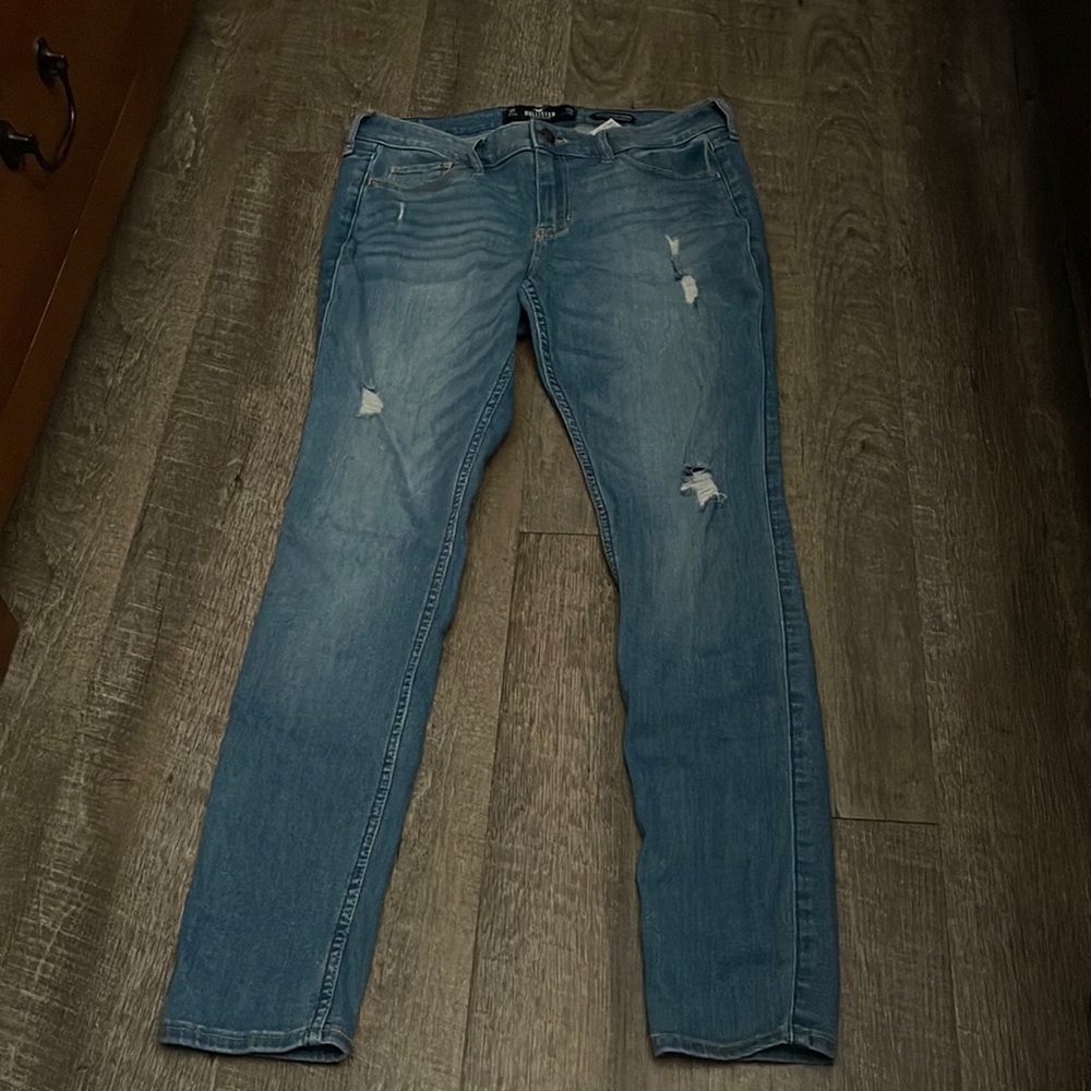 Womens Hollister Low Rise Super Skinny Jeans Size 9R